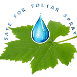 SaproEnergy safe for foliar spray certification badge